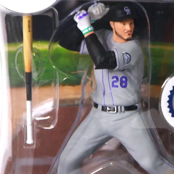 Nolan Arenado 6" Baseball Figurine by Imports Dragon Sealed **Like New** - Picture 6 of 6